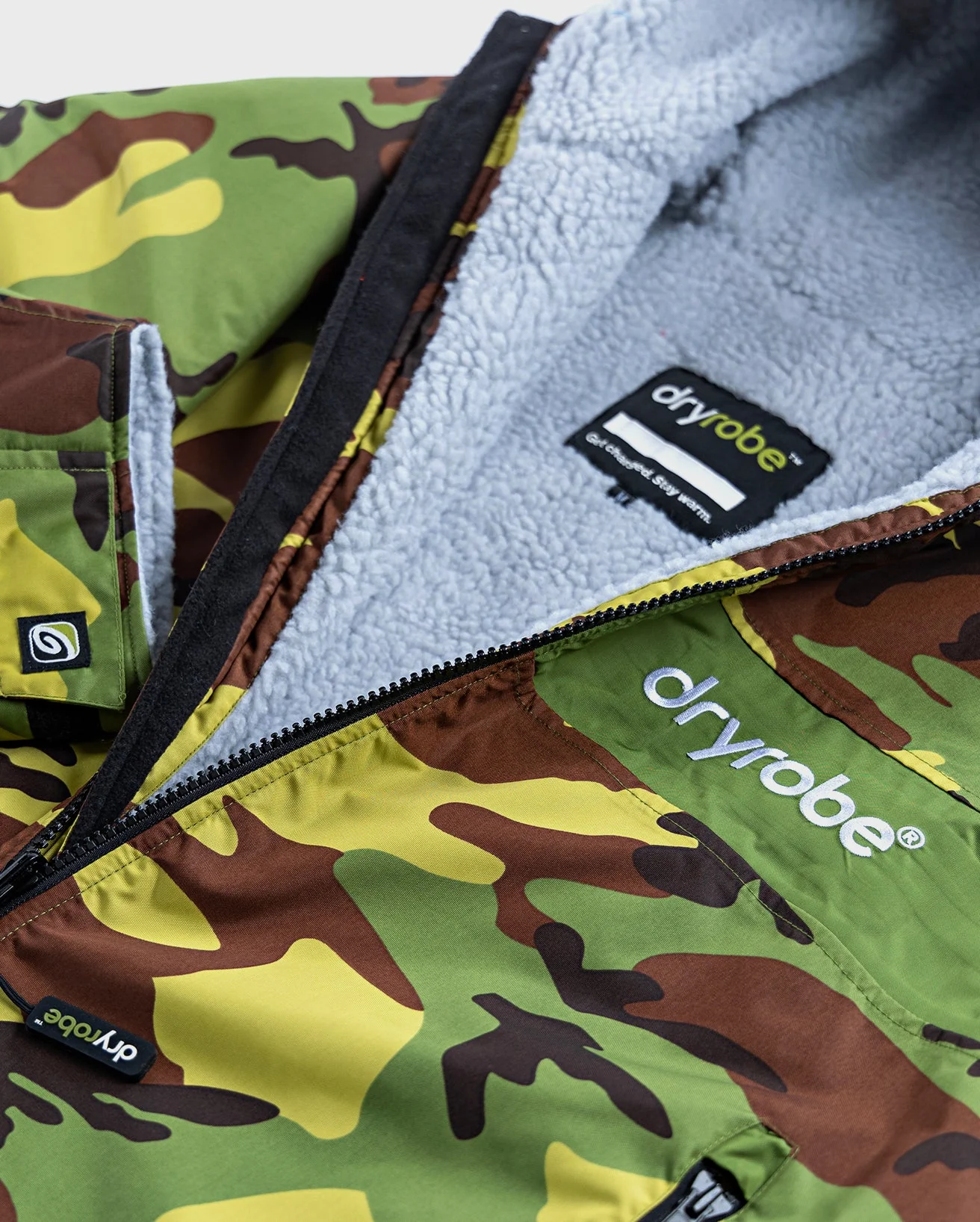 REWORK - Camo Grey Green Advance Changing Robe - Image 4