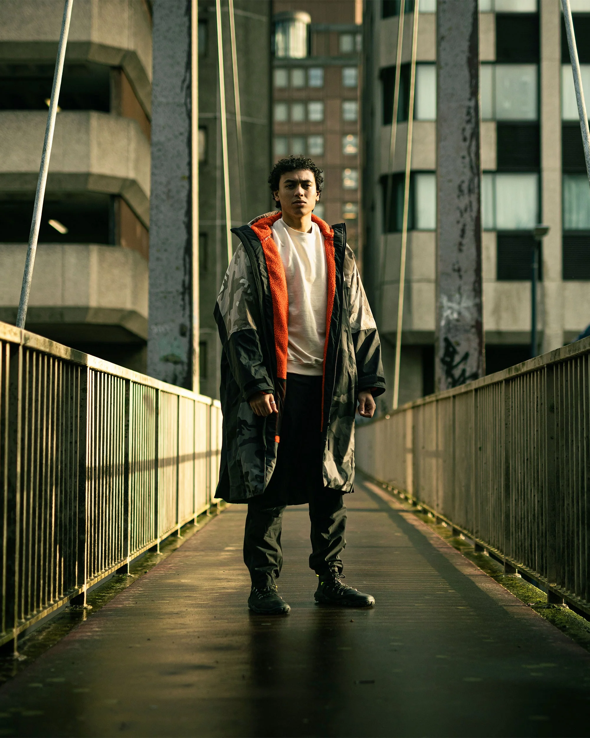 Sand Camo Orange Dryrobe® Nexus - Image 6
