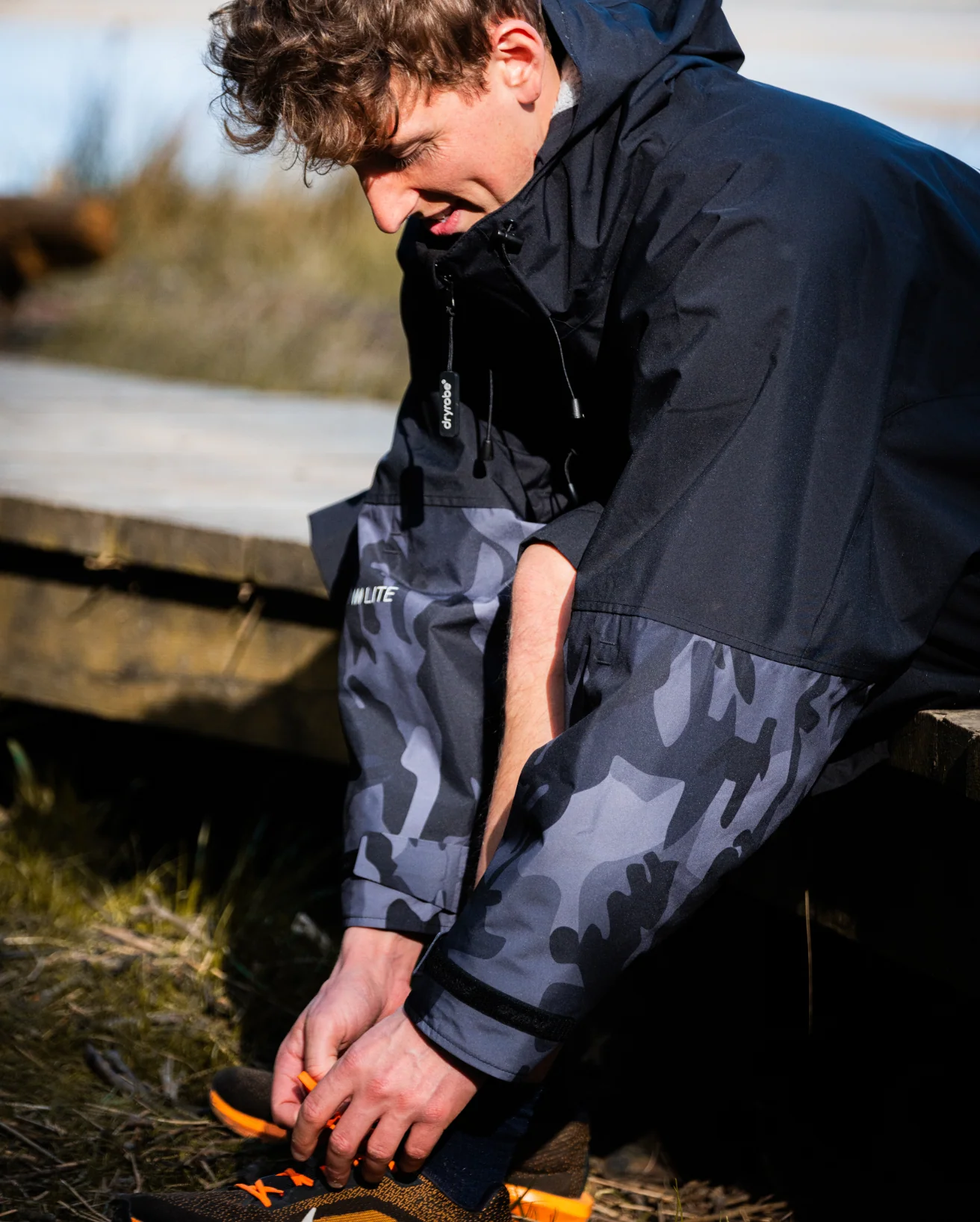 Black Tech-Lite Changing Robe Long Sleeve - Image 20